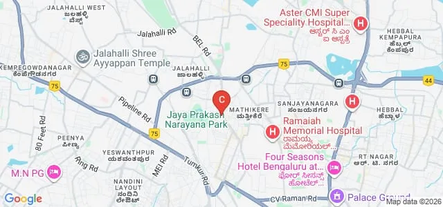 Ramaiah Institute of Management Studies, Bangalore Map