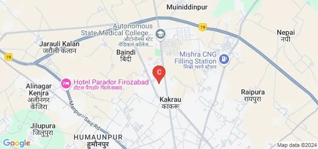 Amardeep College of Engineering and Management, Firozabad Map