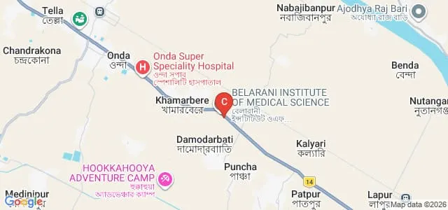 Uttaran College of Education, Bankura Map