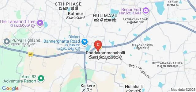 T John College of Pharmacy, Bangalore Map