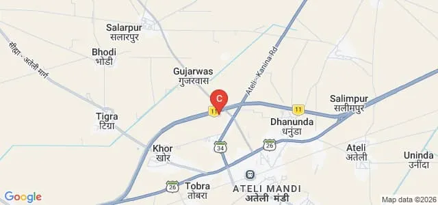 Rohitash Degree College, Mohindergarh Map
