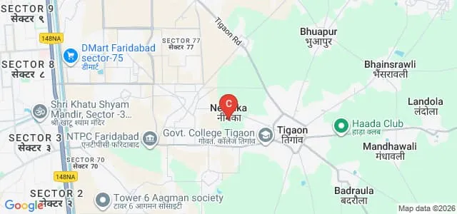 St Pauls College of Education, Faridabad Map