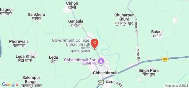 Government College, Chhachhrauli Map