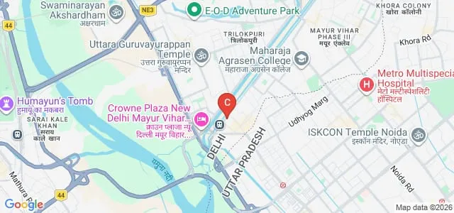 Delhi Paramedical and Management Institute, Delhi Map