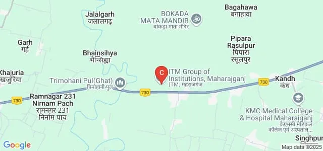 ITM Ayurvedic Medical College and Hospital, Chehari, Maharajganj Map