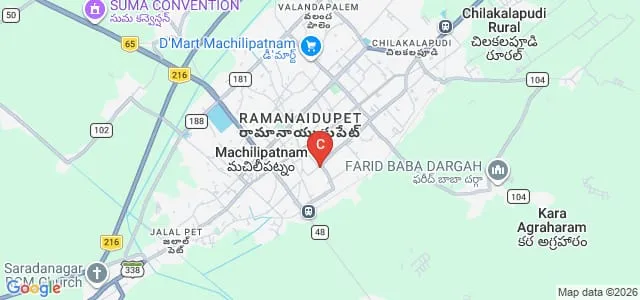 Noble College, Machilipatnam Map