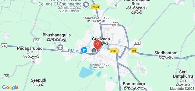 Sree Vidya Degree College, Gudivada Map