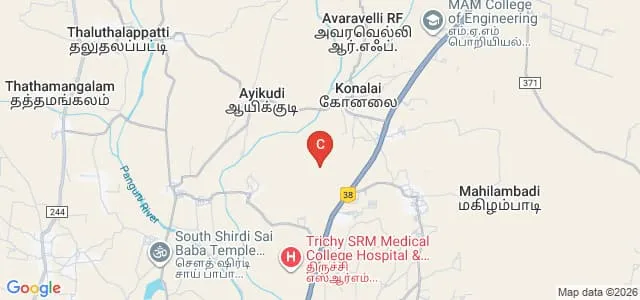 Indira College of Nursing, Trichy Map