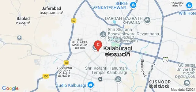 Appa Institute of Engineering and Technology, Gulbarga Map