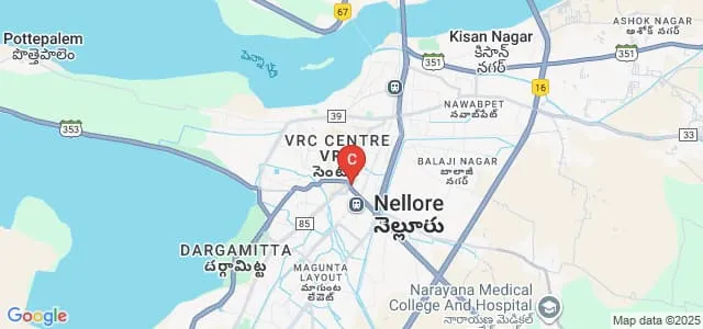 VR Law College, Nellore Map