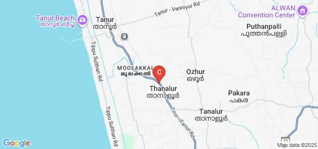 CH Mohd Koya Memorial Government Arts and Science College, Tanur Map