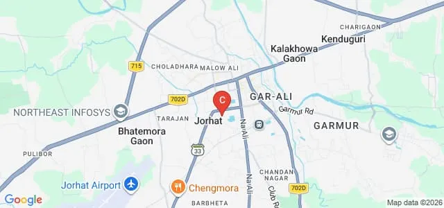 Chandra Kamal Bezbaruah College, Jorhat Map