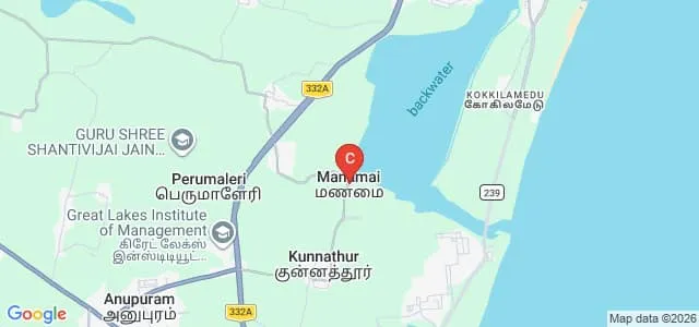 Chettinad Institute of Technology, Manamai Map