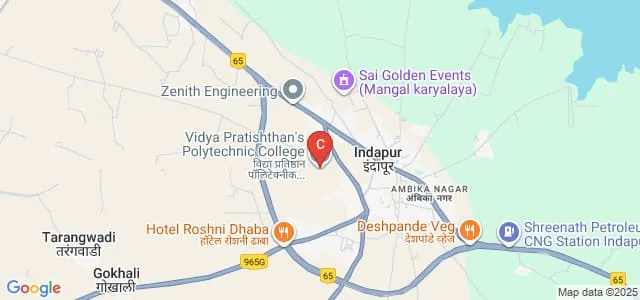 Vidya Pratishthan Commerce and Science College, Pune Map