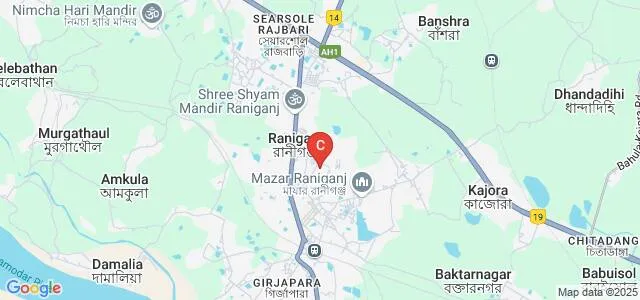 Trivenidevi Bhalotia College, Burdwan Map