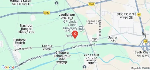 Bhagwan Mahaveer College of Education, Sonepat Map
