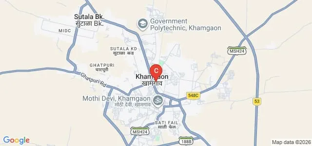 College of Management, Khamgaon Map