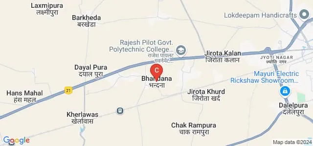 SJ College of Engineering and Technology, Dausa Map