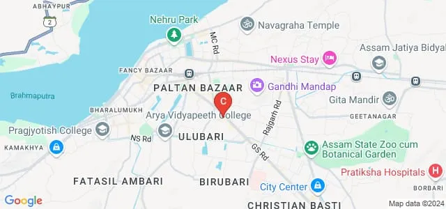 Zee Institute of Creative Art, Guwahati Map
