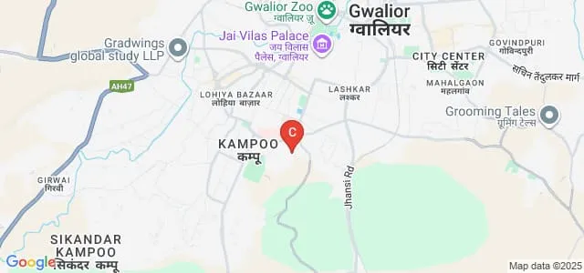 Government Autonomous Ayurveda College and Hospital, Gwalior Map