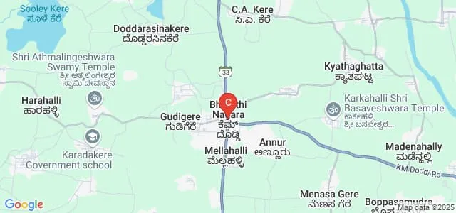 G Madegowda College of Physiotherapy, Mandya Map