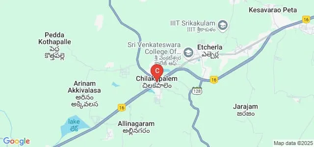 Sri Sivani College of Engineering, Srikakulam Map