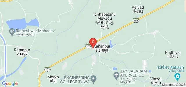Shri NA Patel Science College, Kakanpur Map
