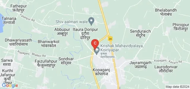 Rajan College of Womens Education, Kopaganj Map