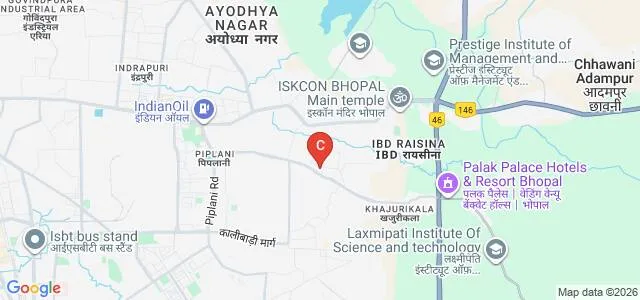 Composite Regional Centre for Persons with Disabilities, Bhopal Map