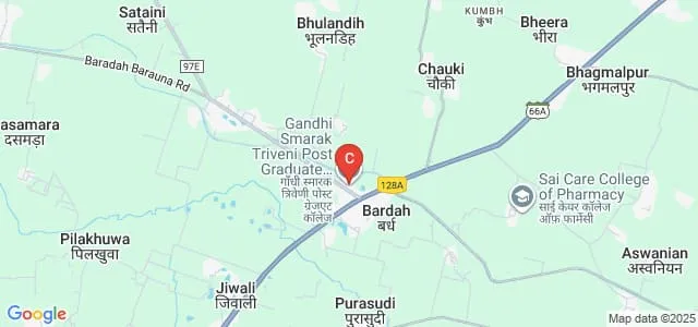Mahatma Gandhi Smarak Post Graduate College, Sultanpur Map