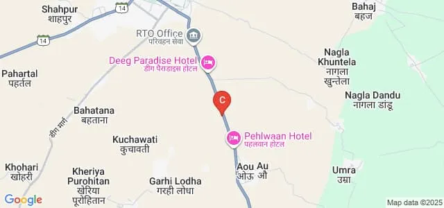 Shri Bajrang Polytechnic College, Bharatpur Map