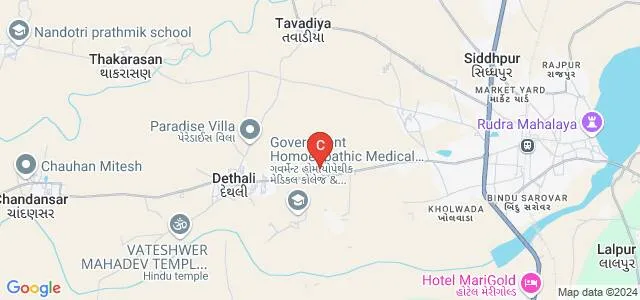 Golden Jubilee Institute of Management and Technology, Sidhpur Map