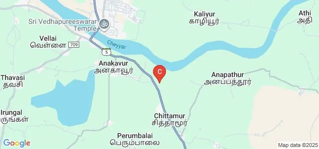 Wisdom Women's College of Arts and Science, Cheyyar Map