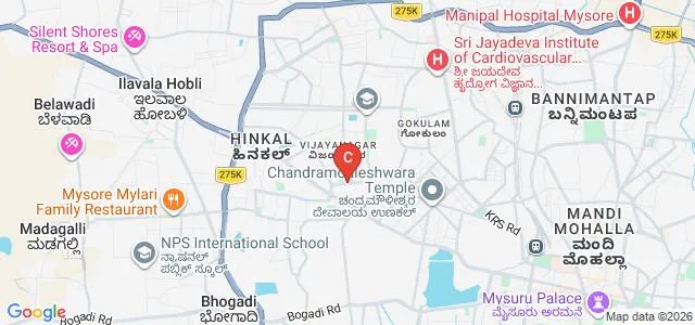 Mysore City Minarity First Grade College, Mysore Map