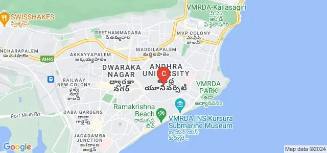 Centre for Distance and Online Education, Andhra University Map