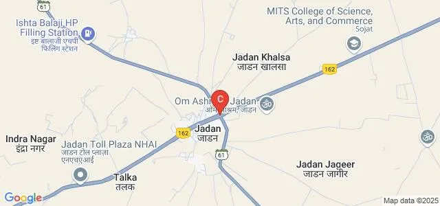 MITS Science Arts and Commerce College, Pali Map