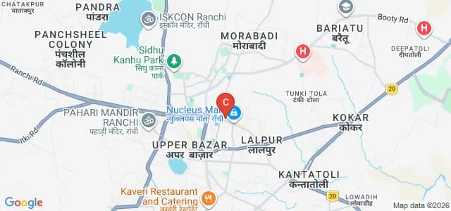 Ranchi Women's College, Ranchi Map