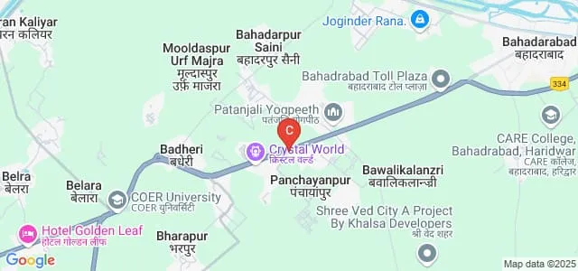 Aroma Ayurvedic Medical College and Hospital, Haridwar Map