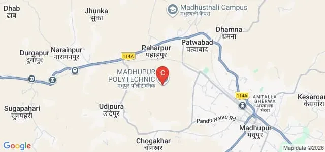 Madhupur Polytechnic, Madhupur Map