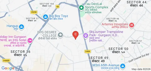 Victoria University, Delhi NCR Map
