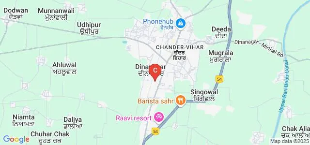 Swami Swatantranand Memorial College, Gurdaspur Map
