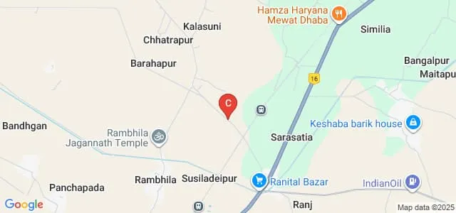Hi-Tech Institute of Engineering and Management, Bhadrak Map