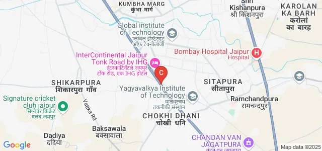 MKM Indian Institute of Management, Jaipur Map