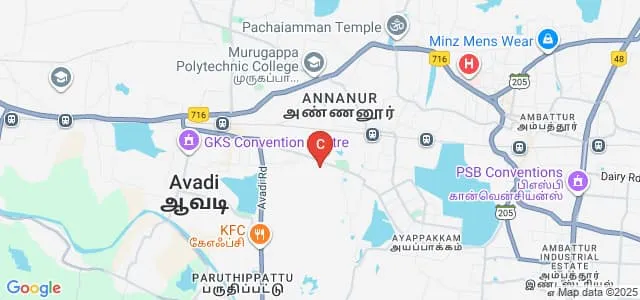 St Peter's College of Engineering and Technology, Chennai Map