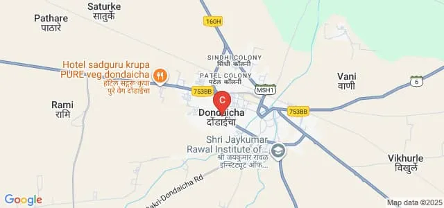 Ahinsa Institute of Pharmacy, Dhule Map
