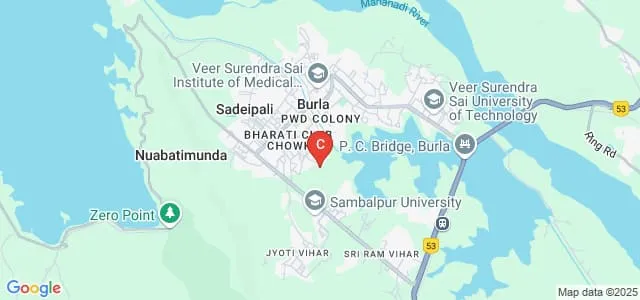 Sai School of Engineering, Burla Map