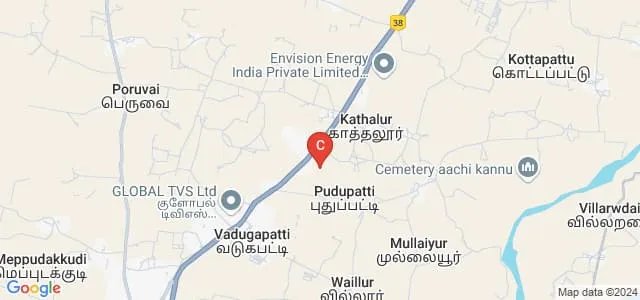 MAR College of Engineering and Technology, Pudukkottai Map