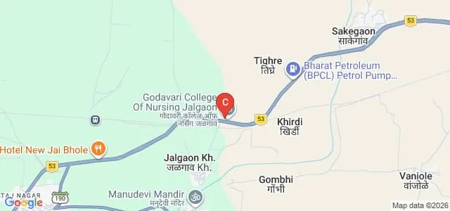 Dr Ulhas Patil Medical College and General Hospital, Jalgaon Map