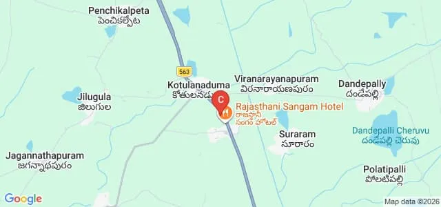 SRR College of Pharmaceutical Sciences, Elakathurty Map
