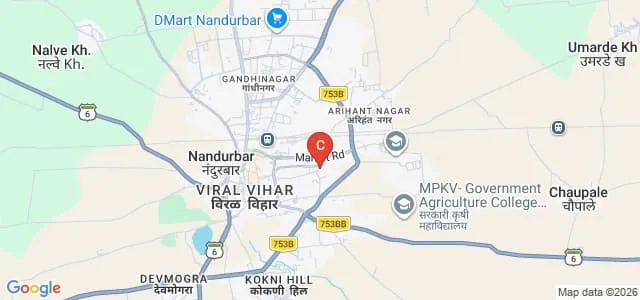 Smt Vimaltai Batesing Raghuwanshi College of Nursing, Nandurbar Map